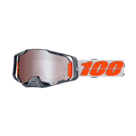 ARMEGA HIPER Goggle Silver - Mirror Silver Lens