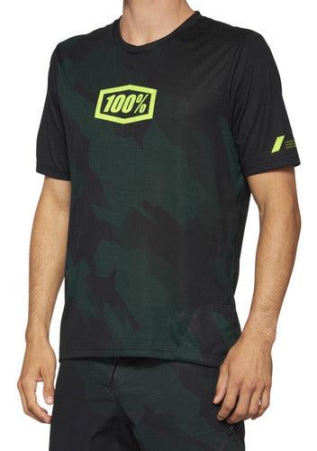 AIRMATIC LE Short Sleeve Jersey Black Camo