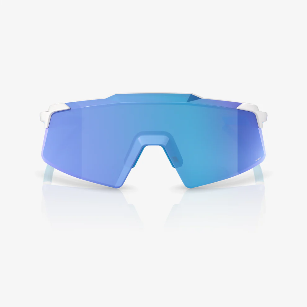 Lentes AEROCRAFT - Matte White - HiPER Blue Mirror