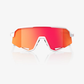 Lentes SLENDALE - Matte White - HiPER Red Multilayer Mirror