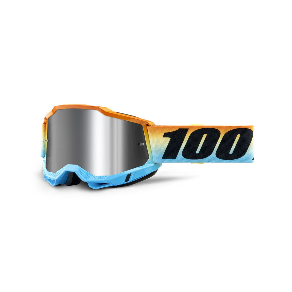 100% ACCURI 2 Goggle Sunset - Mirror Silver Flash Lens