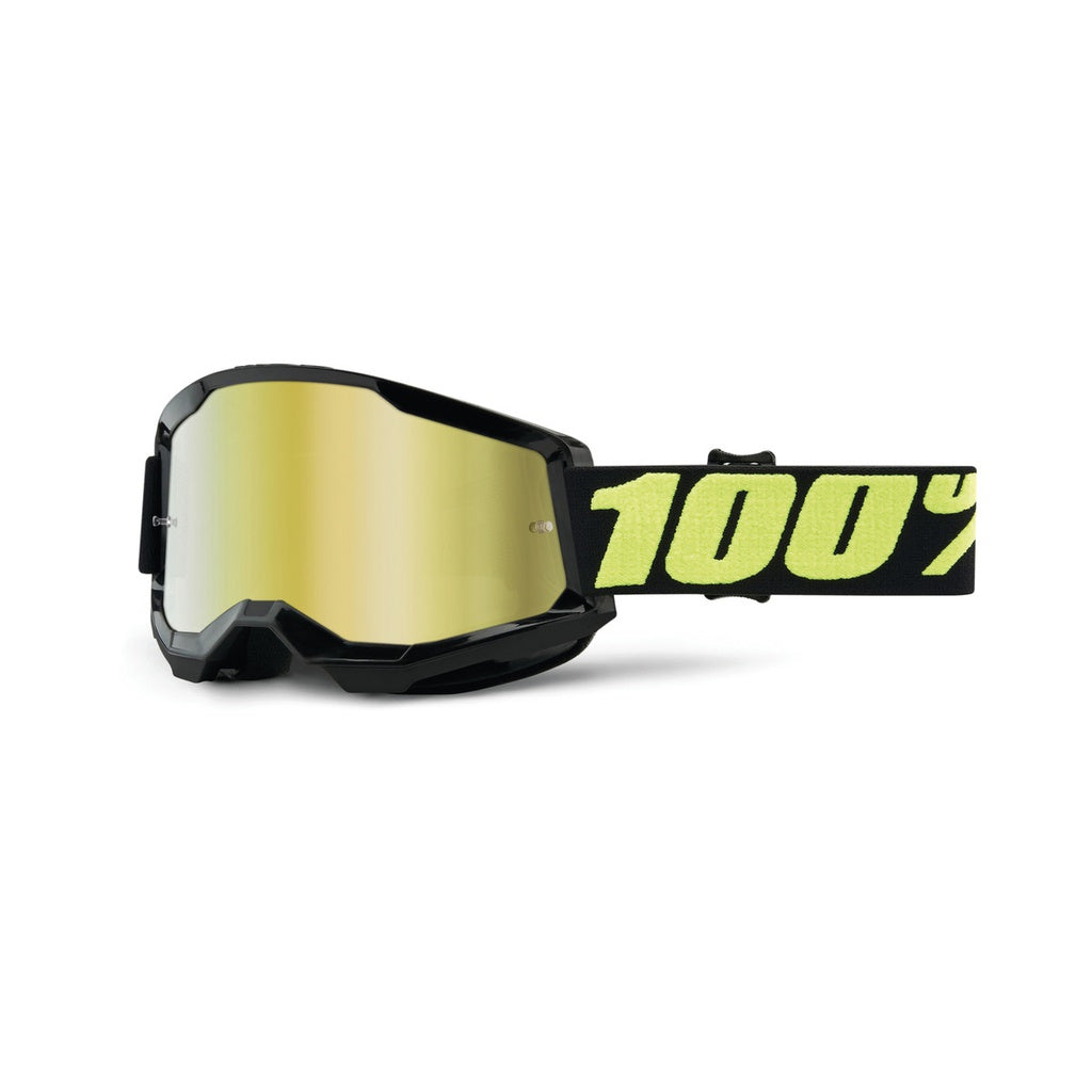 100% STRATA 2 Goggle Upsol - Mirror Gold Lens