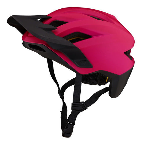 Casco Flowline Helmet Orbit Magenta / Black Troy lee