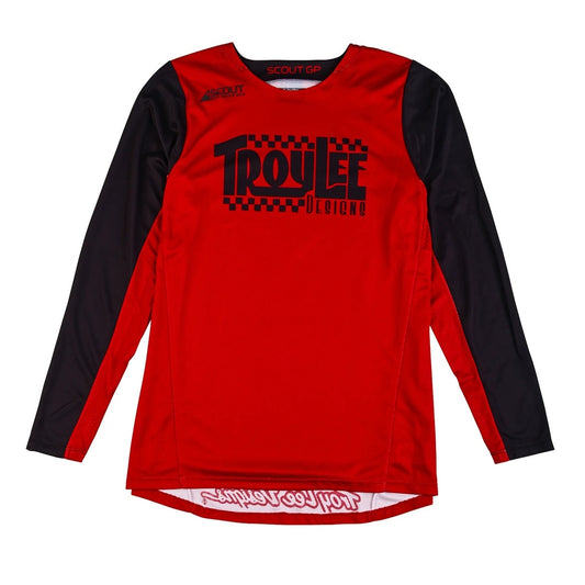 Scout Gp Jersey; Big Lee Black Burnt Orange Troy lee