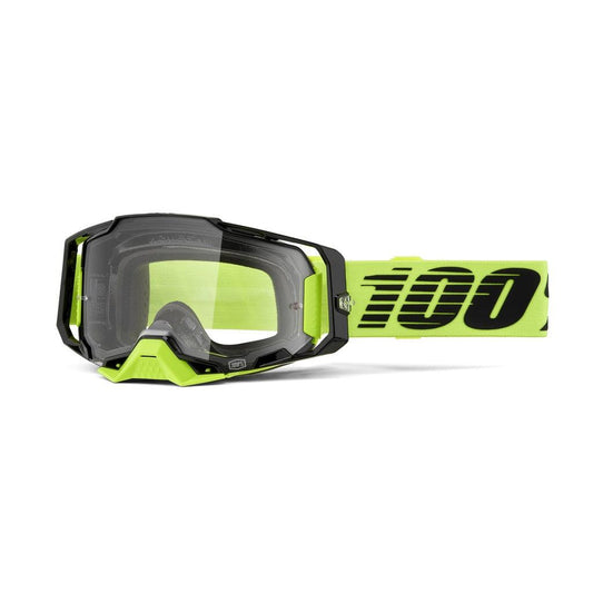 ARMEGA Goggle Neon Yellow - Clear Lens