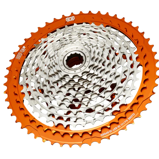 Helix Race - Cassette - 12 Speed - 13-52T - Naranja