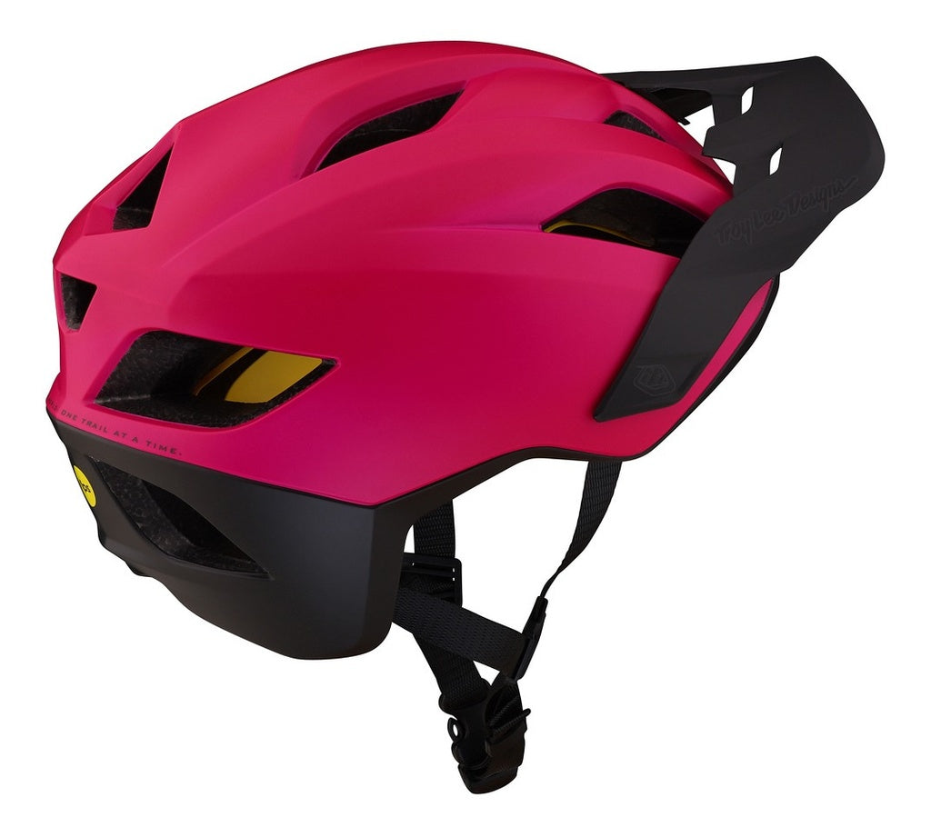 Casco Flowline Helmet Orbit Magenta / Black Troy lee