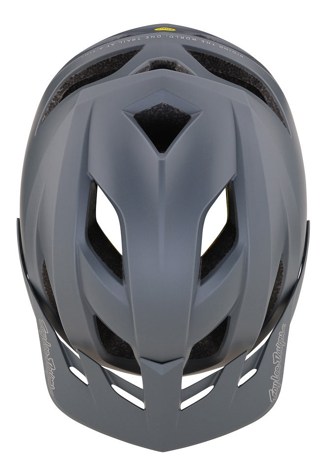 Casco Flowline Helmet Orbit Gray Troy Lee