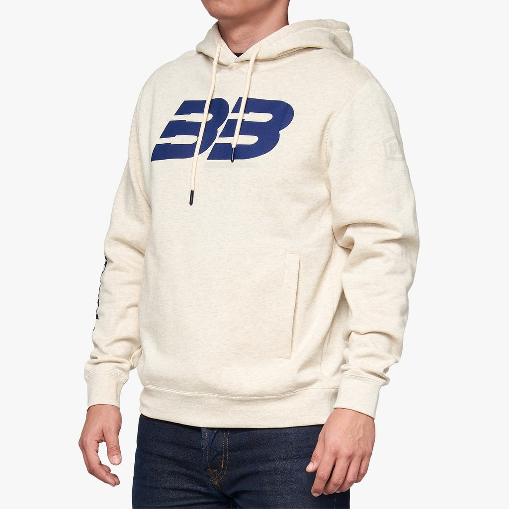 Sudadera BB33 PO WP Hooded Pullover Sweatshirt - Oatmeal 100%