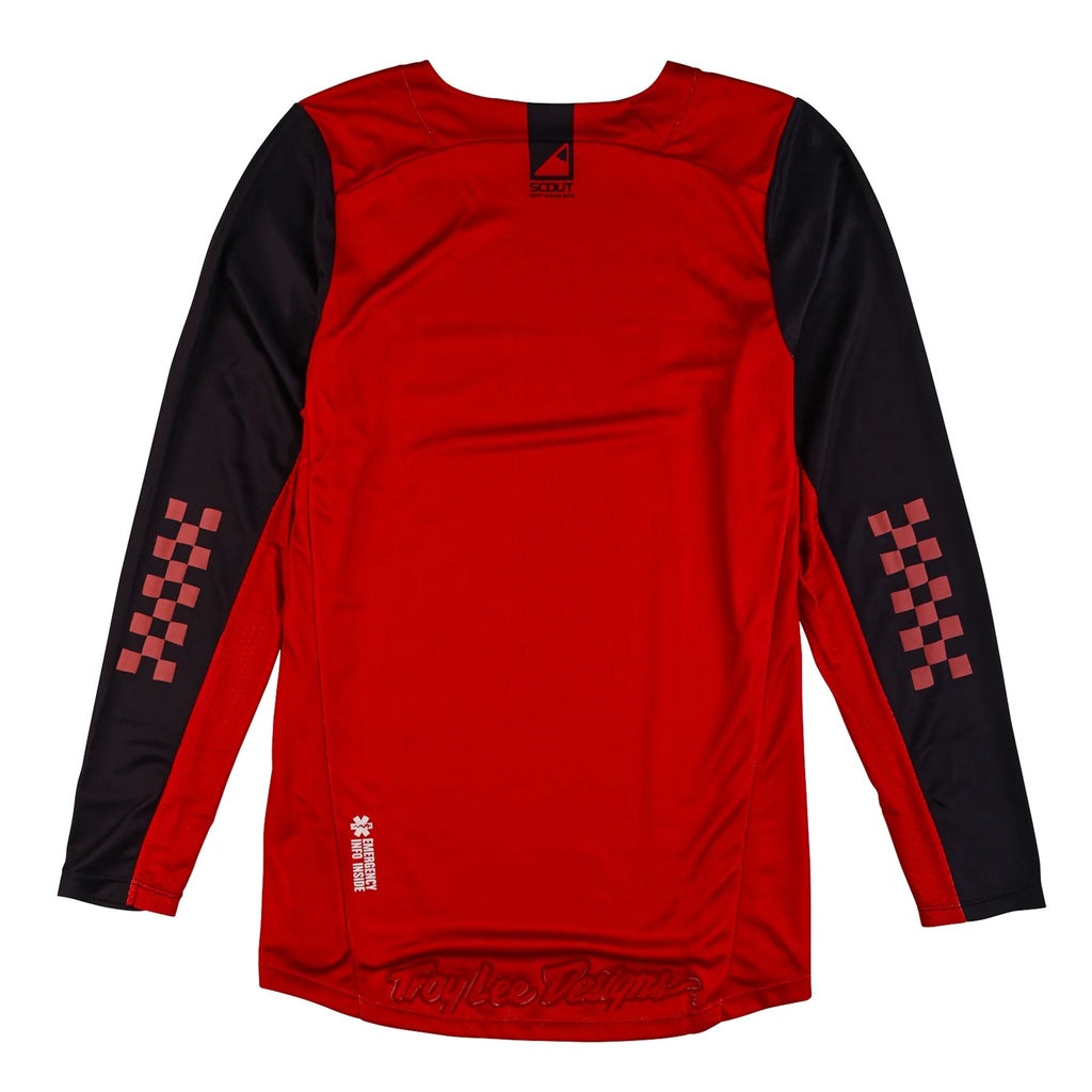 Scout Gp Jersey; Big Lee Black Burnt Orange Troy lee