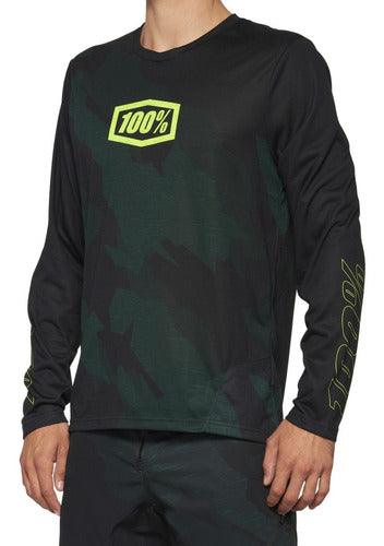 AIRMATIC LE Long Sleeve Jersey Black Camo