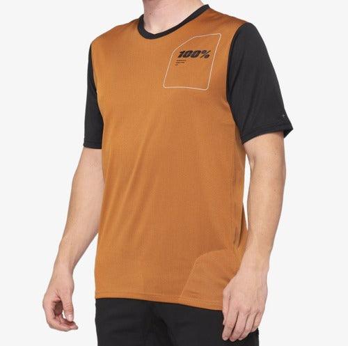 RIDECAMP Jersey Terracotta/Black