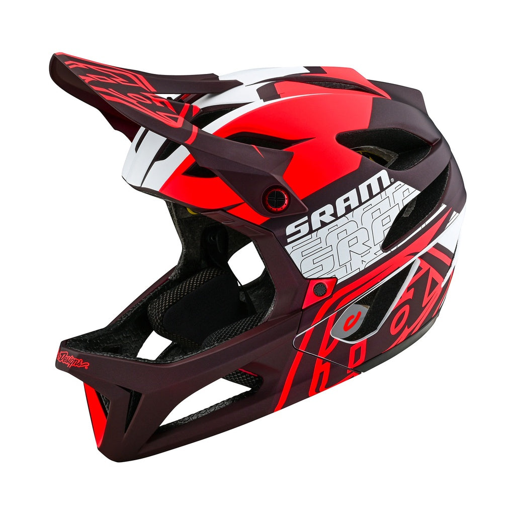 Casco Fullface Stage Helmet Sram Vector Red