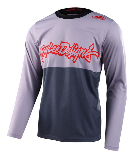 Flowline Ls Jersey Scripter Charcoal