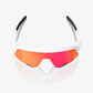 Lentes SLENDALE - Matte White - HiPER Red Multilayer Mirror