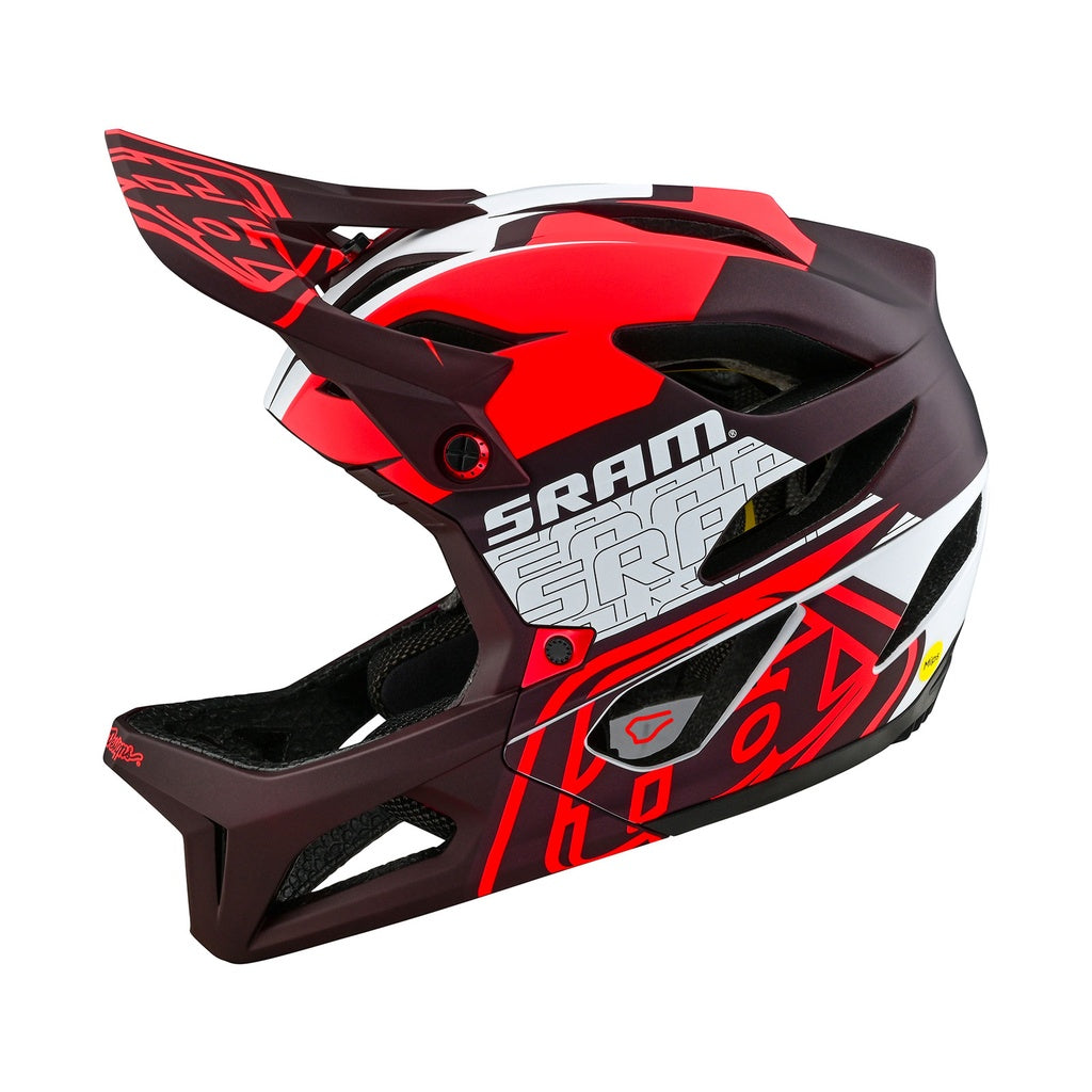 Casco Fullface Stage Helmet Sram Vector Red