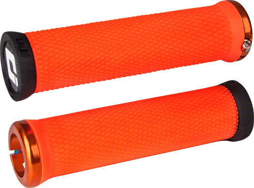 Puños Grips Elite Motion V2.1 Lock On Orange ODI