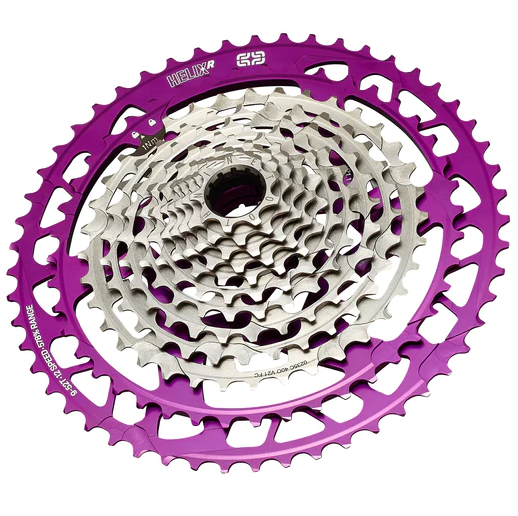 Helix Race - Cassette - 12 Speed - 9-52T - Eggplant