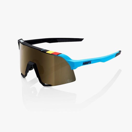 S3 - BWR Black - Soft Gold Mirror Lens