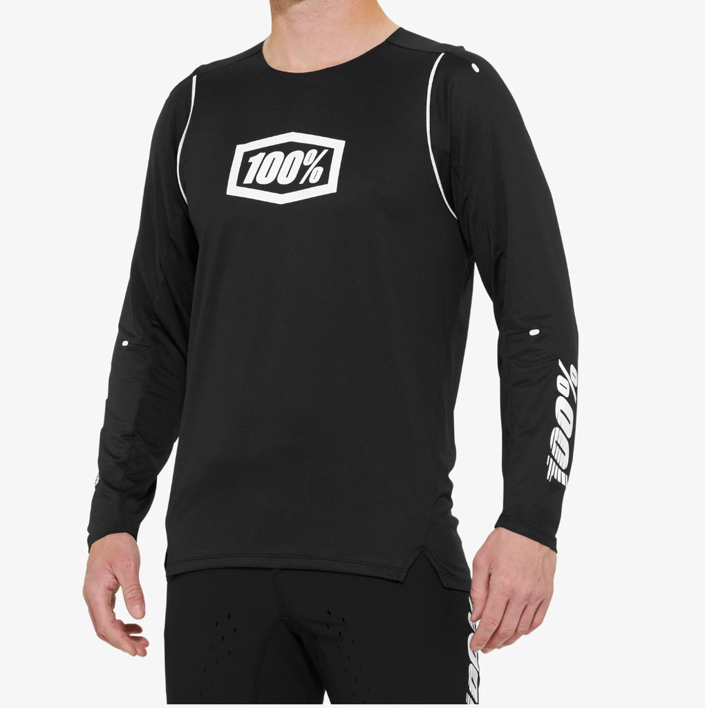 R-CORE X Long Sleeve Jersey Black 100%