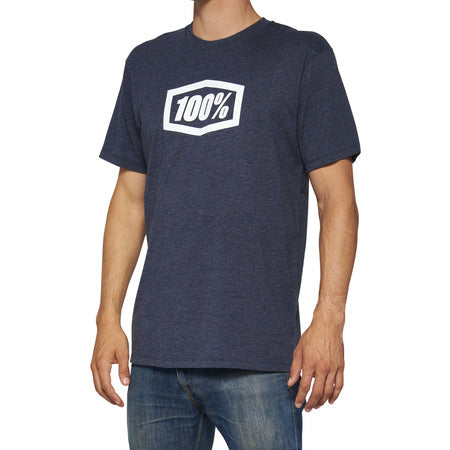 ICON Short Sleeve Tee Navy Heather 100%