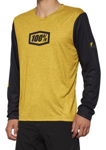 AIRMATIC Long Sleeve Jersey Dijon 100%