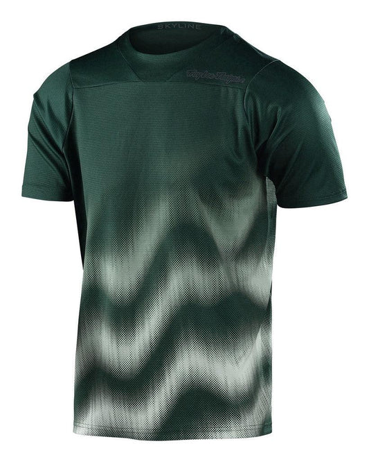 Skyline Ss Jersey Wave Jungle Green