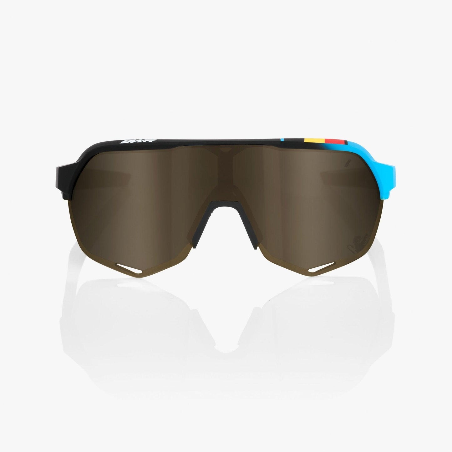 S2 - BWR Black - Soft Gold Mirror Lens 100%