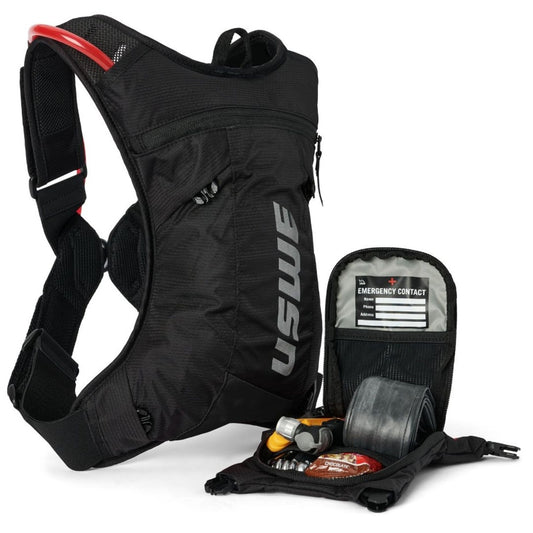 Mochila de hidratacion MTB Hydro 3, Black Uswe