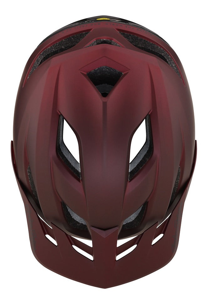 Casco Flowline Se Helmet Radian Burgundy / Charcoal Troy lee