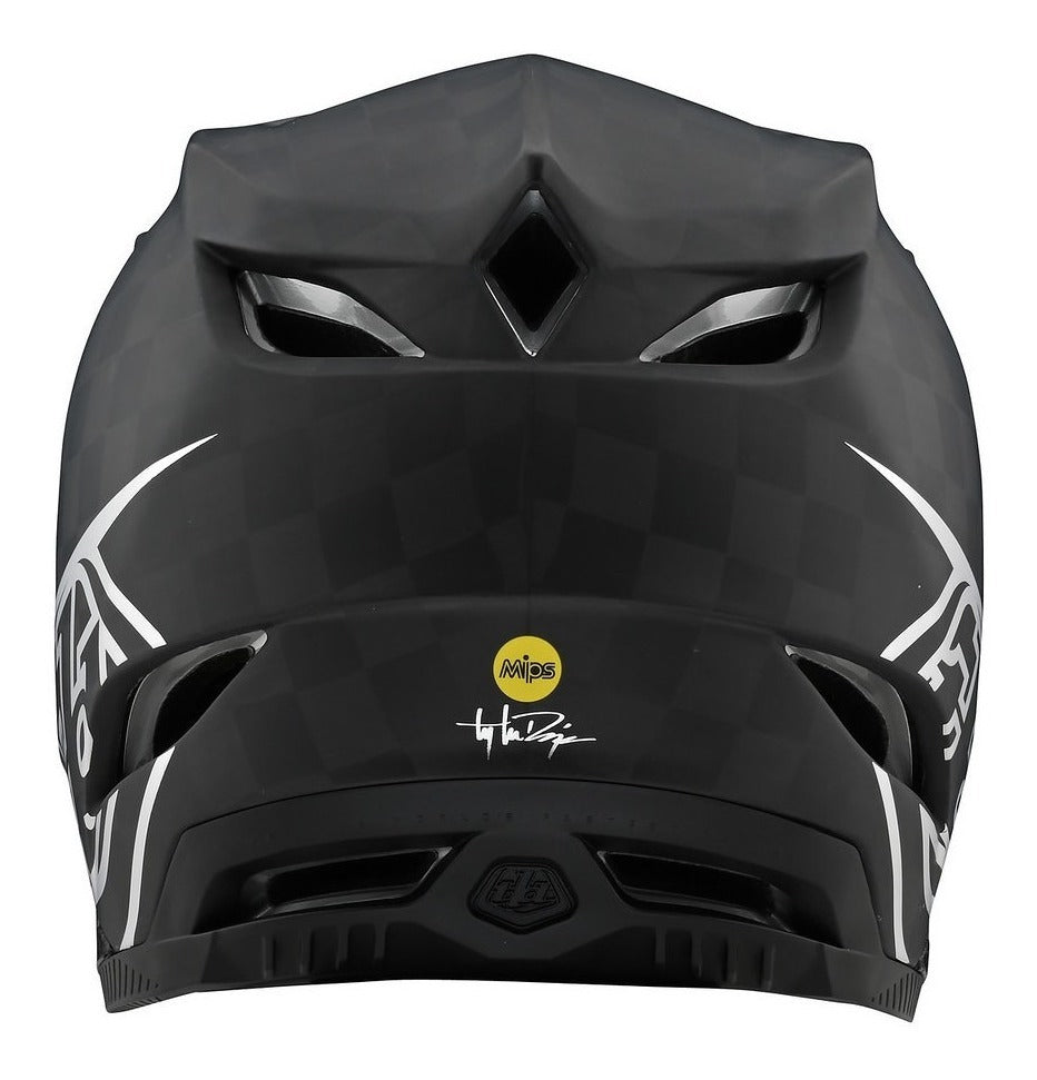 Casco D4 Carbon Helmet Stealth Black / Silver Fullface