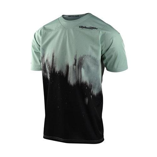 Skyline Ss Jersey Diffuze Smoke Green / Black