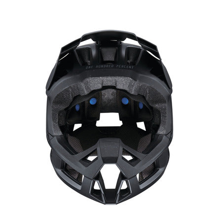 TRAJECTA Helmet w/Fidlock Black Casco Fullface 100%