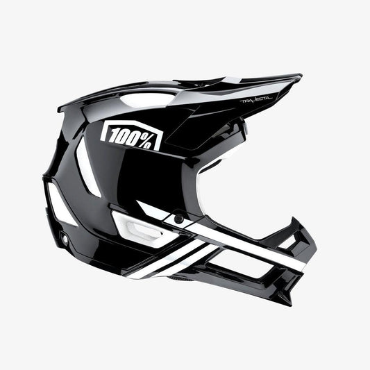 Casco TRAJECTA Helmet w/Fidlock Black/White FULLFACE