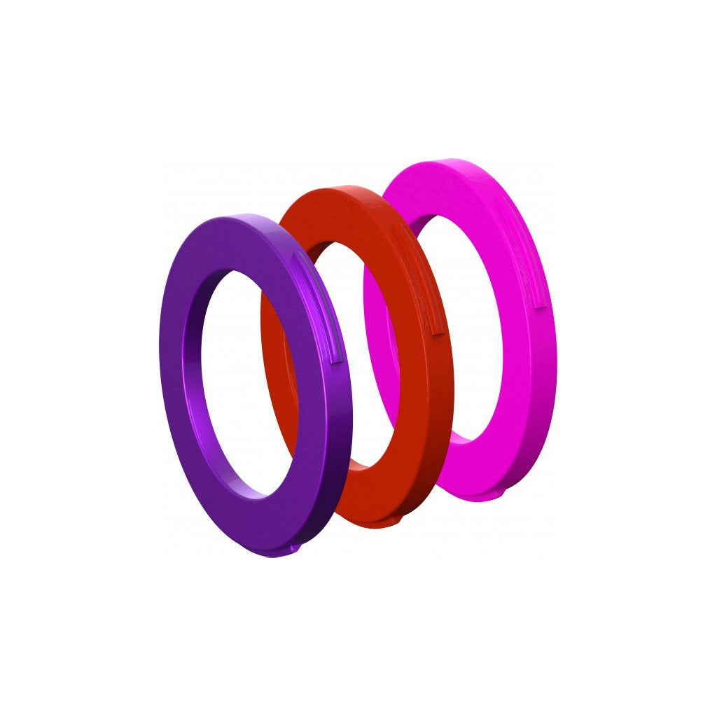 MAGURA Anillos para caliper 2 pistones (morado, rojo, rosa neon) 6 piezas