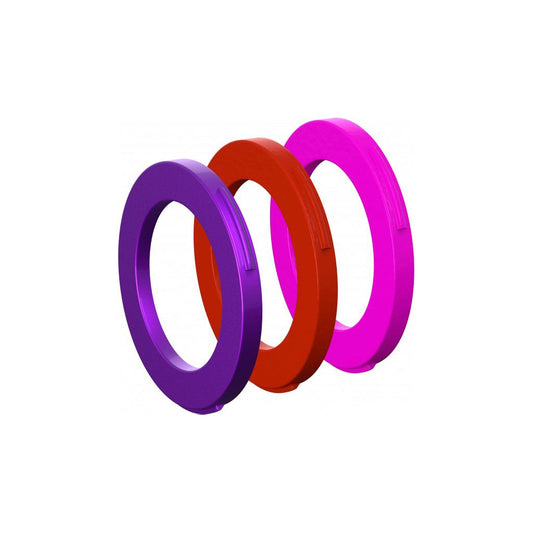 MAGURA Anillos para caliper 2 pistones (morado, rojo, rosa neon) 6 piezas