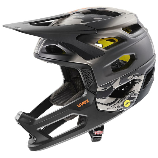 Casco uvex revolt mips Brown orange matt
