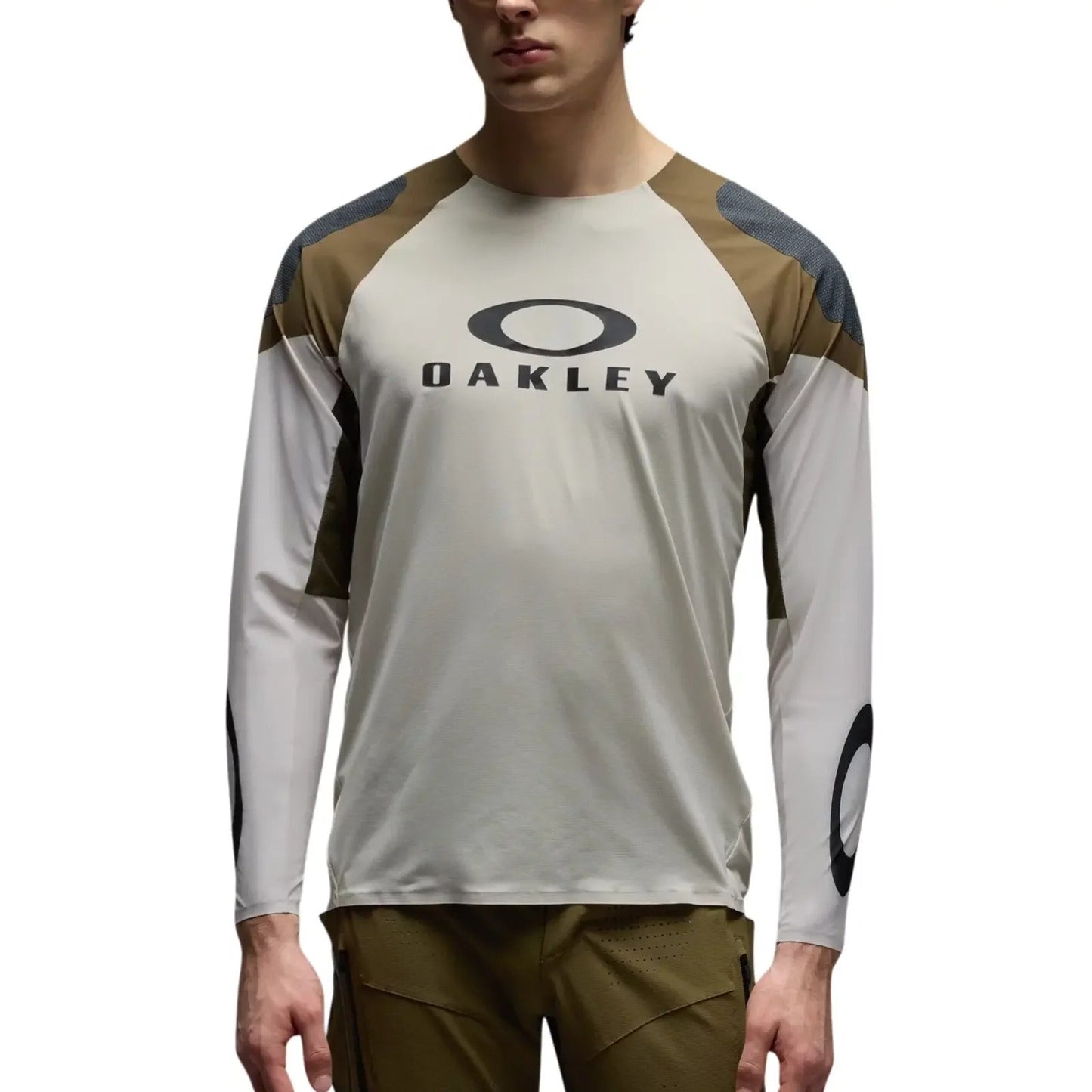 Jersey Oakley LS Seeker Edge Mist/Army Green