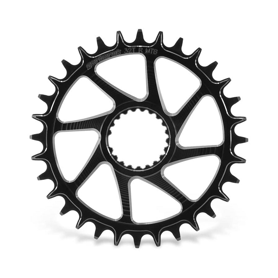 Plato Garbaruk Shimano Redondo Negro