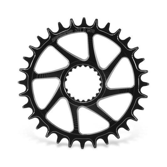 Plato Garbaruk Shimano Redondo Negro