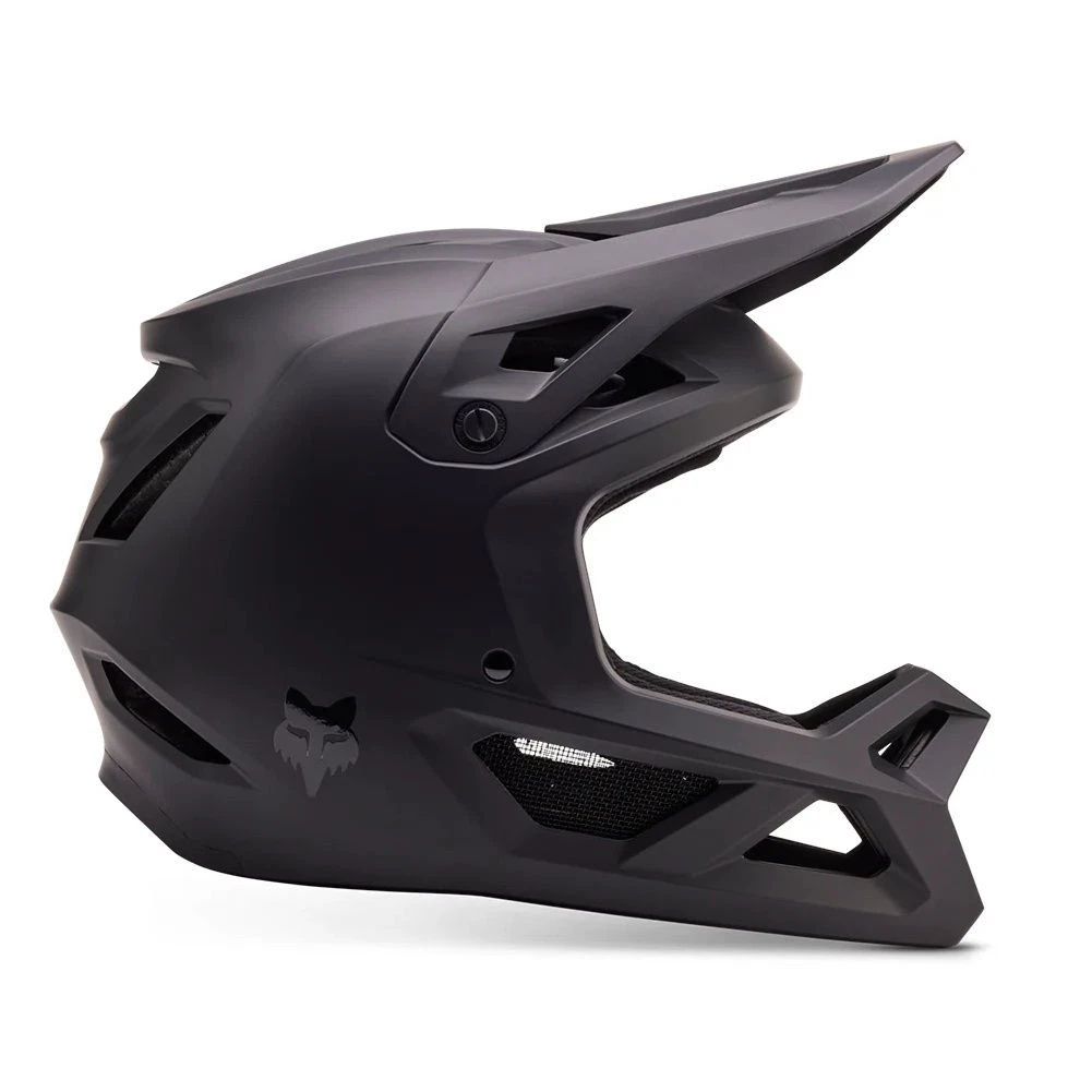 Casco Fox Rampage JR Solid Matte Black