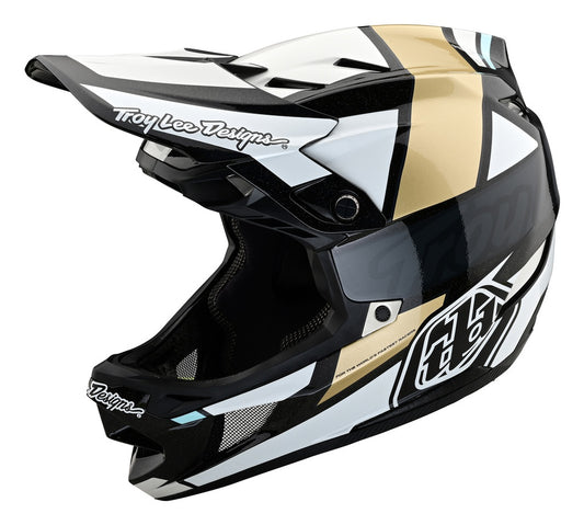 Casco Troy Lee D4 Carbon Team Gold fullface