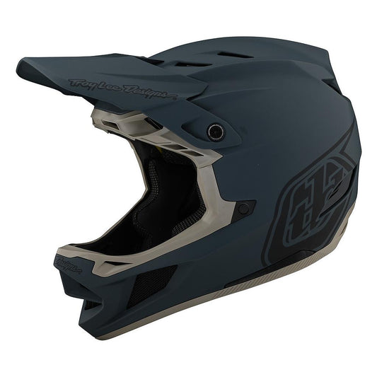 Casco Troy Lee D4 Composite Stealth Gray fullface