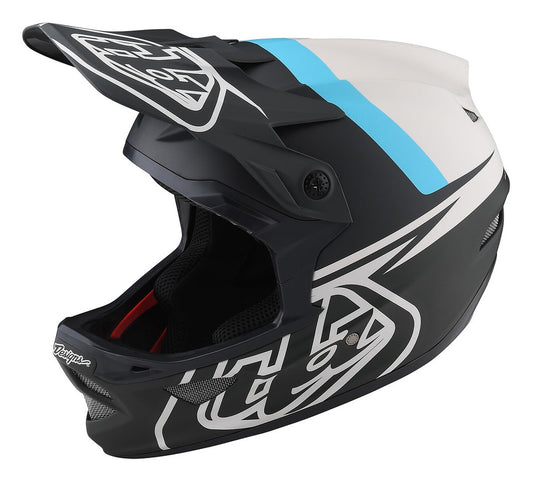 Casco Troy Lee D3 Fiberlite Slant Green FullFace