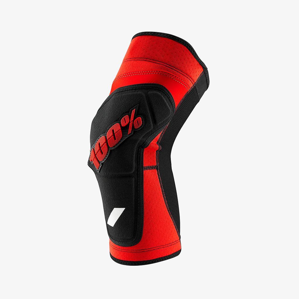 Rodillera 100% RIDECAMP  Red/Black