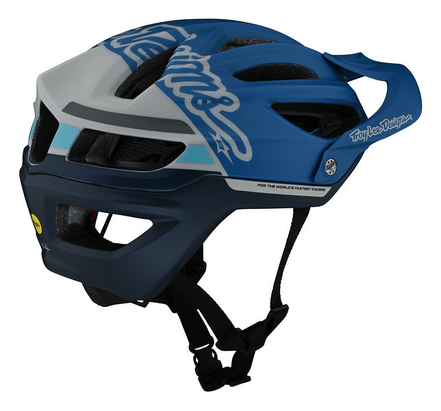 Casco Troy Lee A2 Mips Silhouette Blue