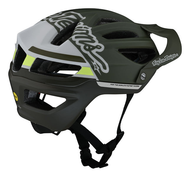 Casco Troy Lee A2 Mips Silhouette Green