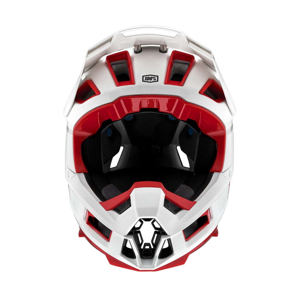 Casco 100% AIRCRAFT 2 Red/White fullface