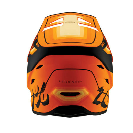 Casco 100% STATUS Topenga Orange/Black FullFace