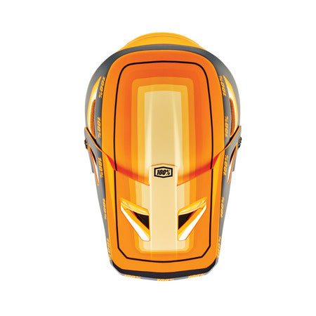 Casco 100% STATUS Topenga Orange/Black FullFace